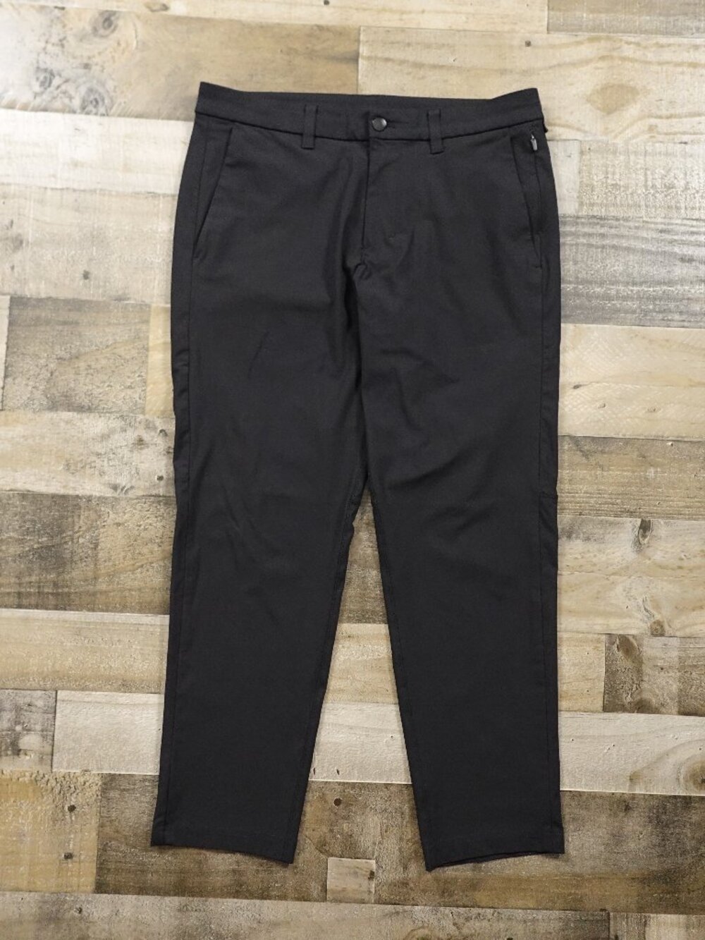 Lululemon Commission Pant Slim Warpstreme Men’s 32 Black 27" Inseam